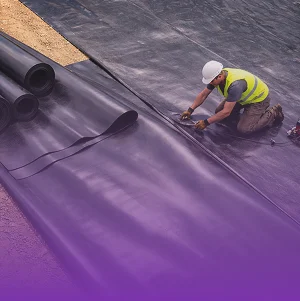 HDPE Polietilen Geomembran